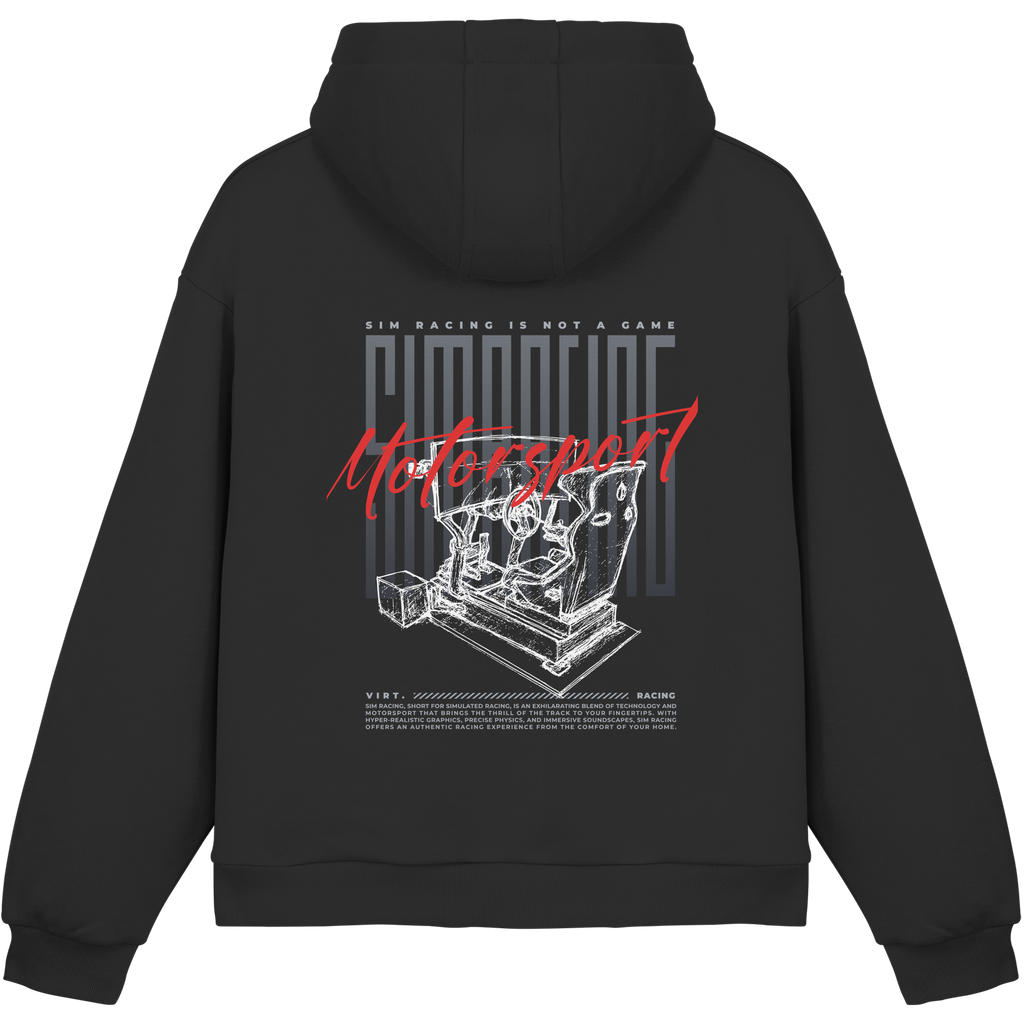 Simgear.Motorsport - Fluffy Boxcut Hoodie