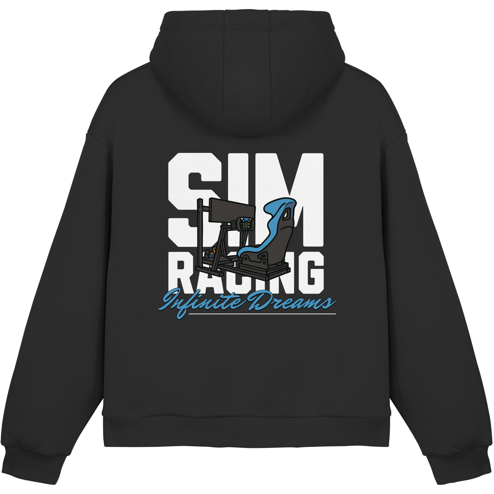SimRacer.Dream  - Fluffy Boxcut Hoodie