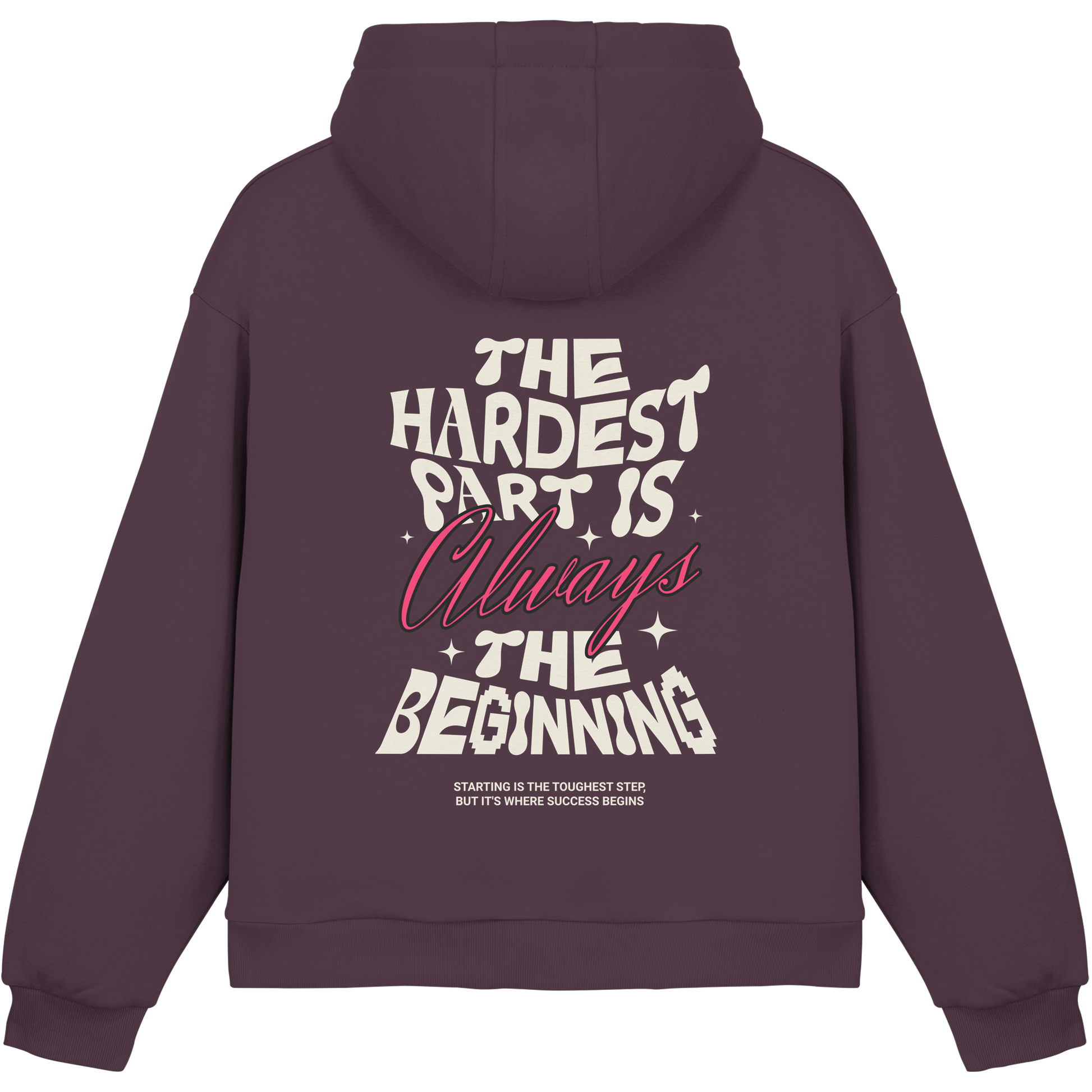 The beginning - Fluffy Boxcut Hoodie
