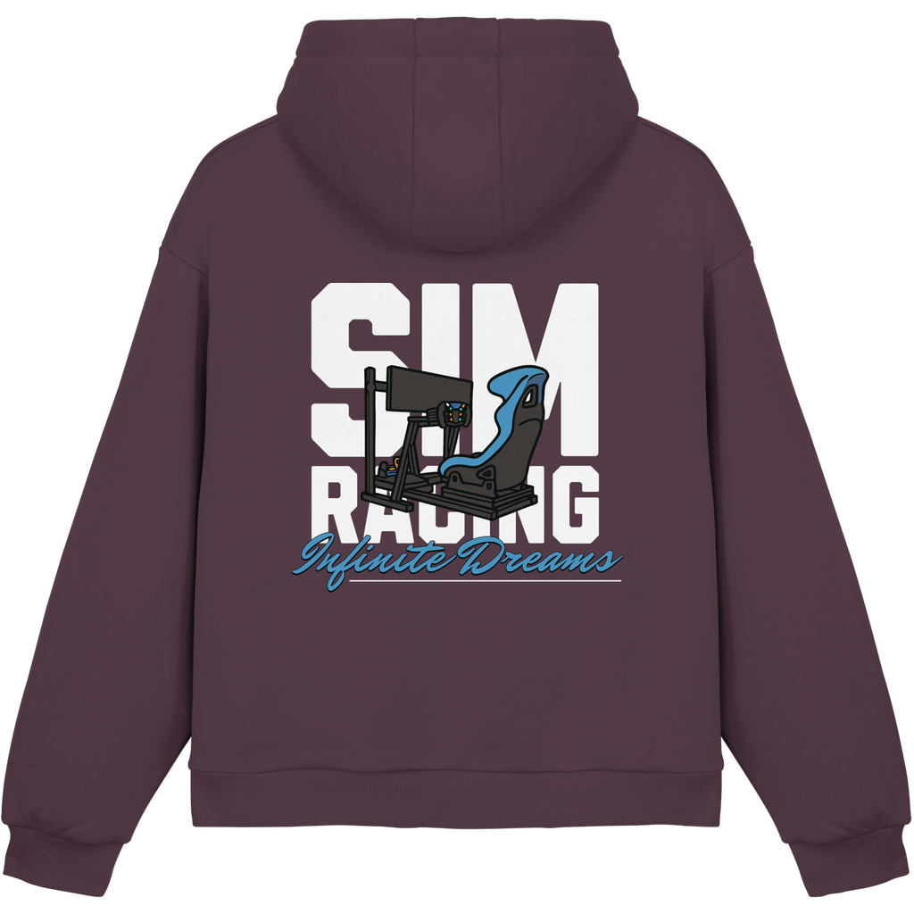 SimRacer.Dream  - Fluffy Boxcut Hoodie