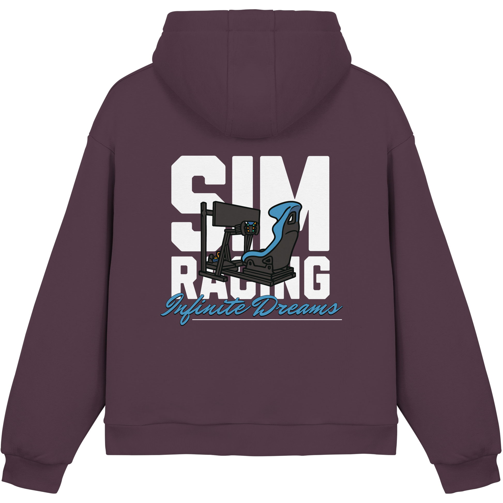 SimRacer.Dream  - Fluffy Boxcut Hoodie