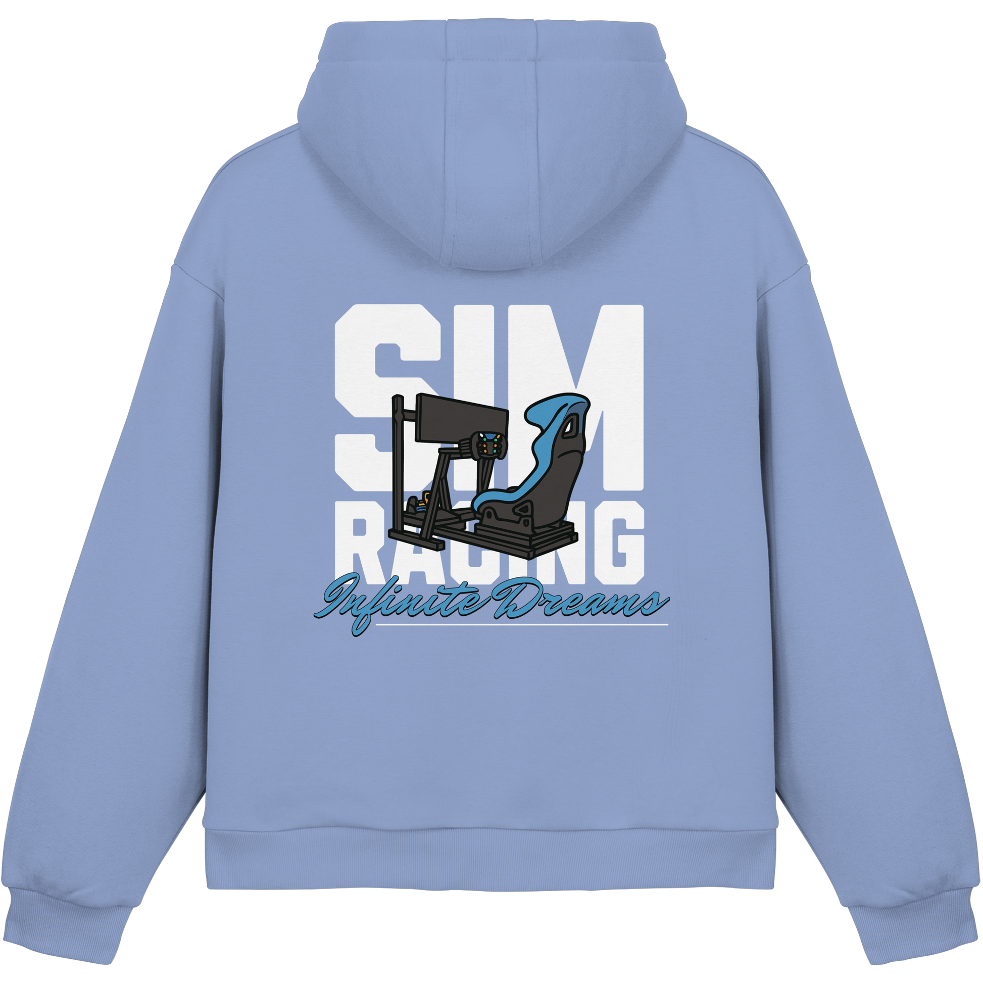 SimRacer.Dream  - Fluffy Boxcut Hoodie