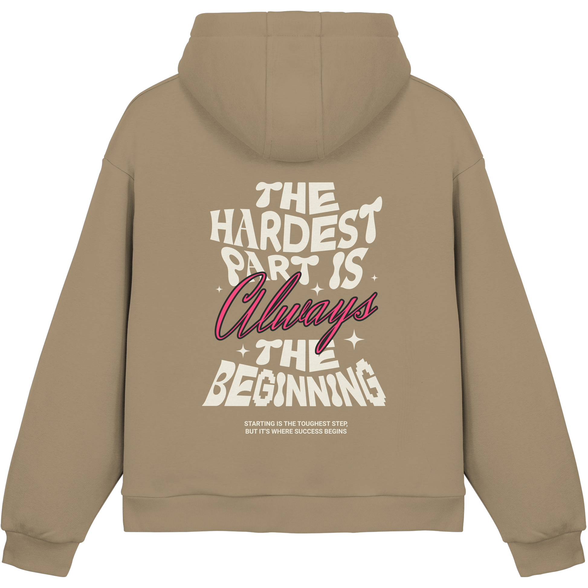 The beginning - Fluffy Boxcut Hoodie