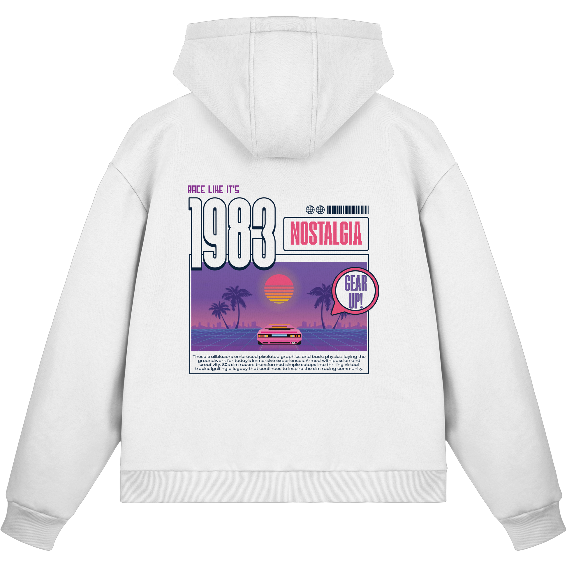 Retro Racer - Fluffy Boxcut Zipper