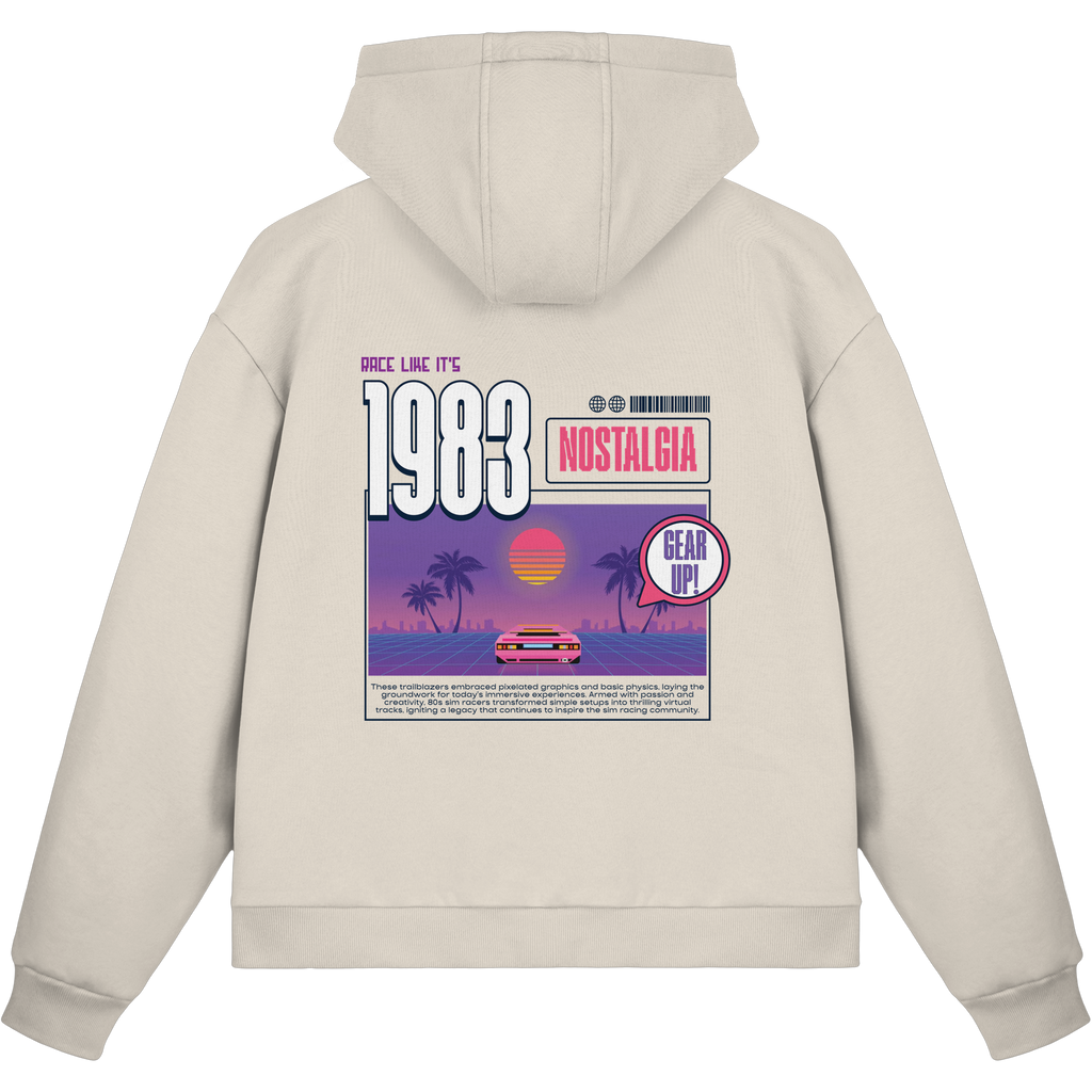 Retro Racer - Fluffy Boxcut Zipper