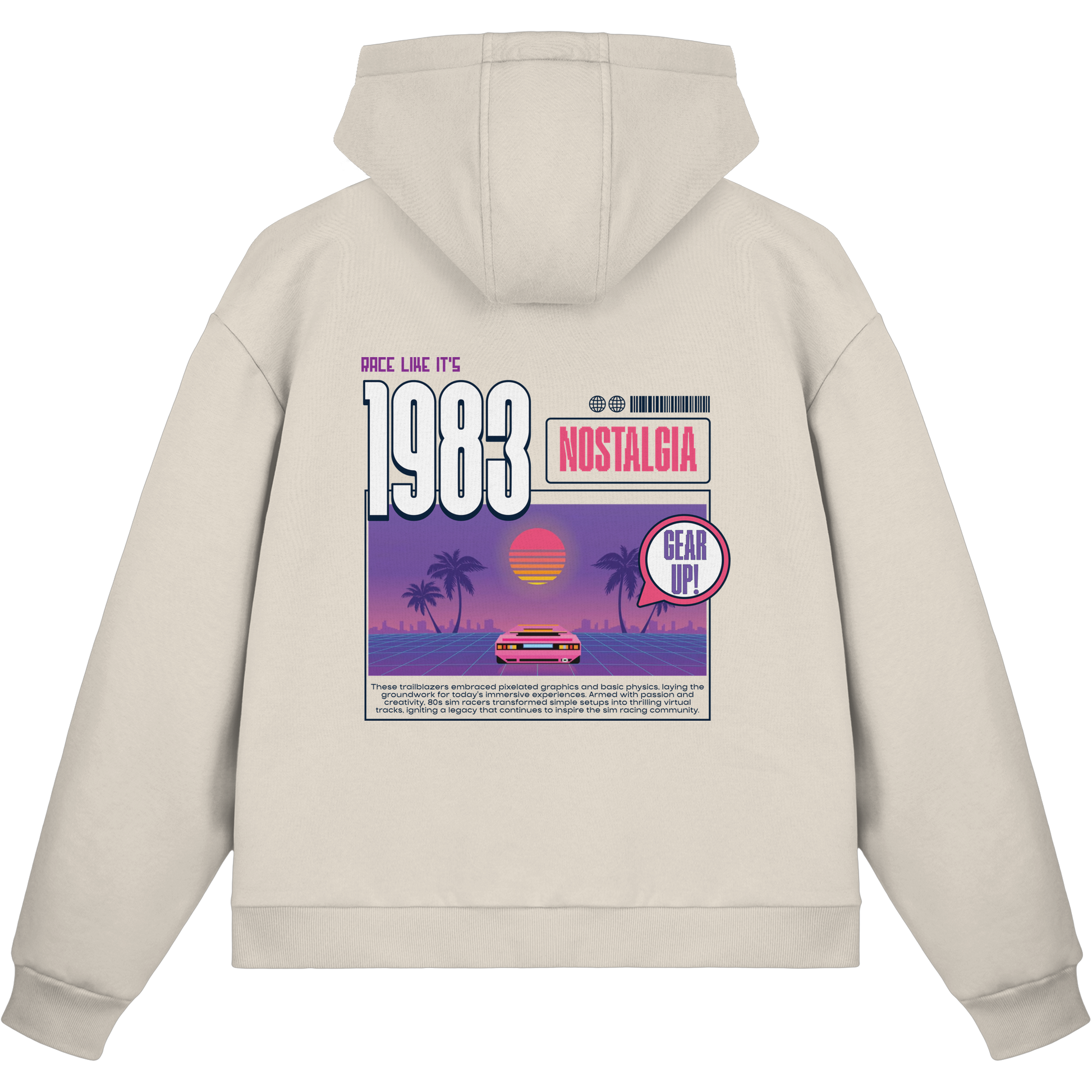 Retro Racer - Fluffy Boxcut Zipper