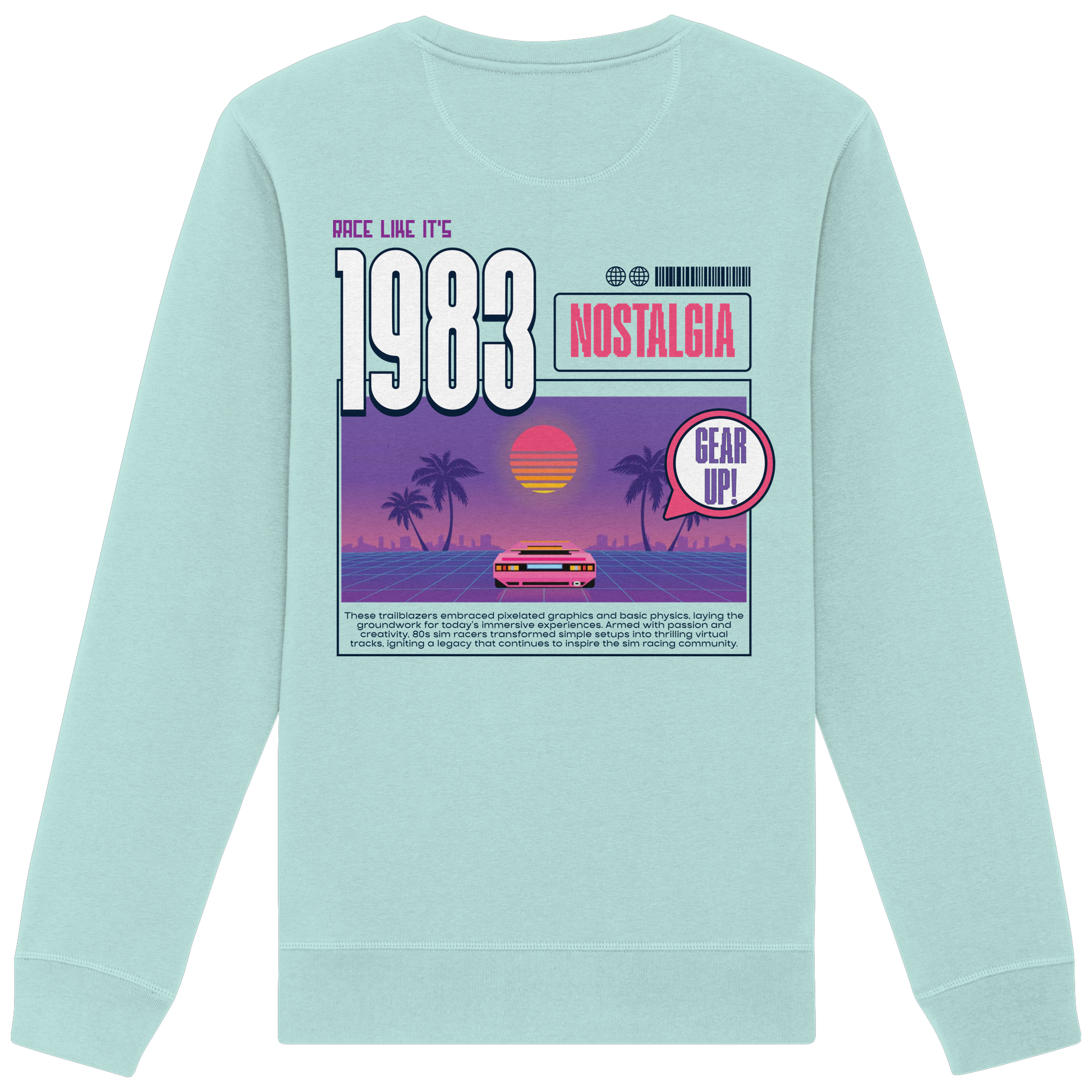 Retro Racer - Crewneck