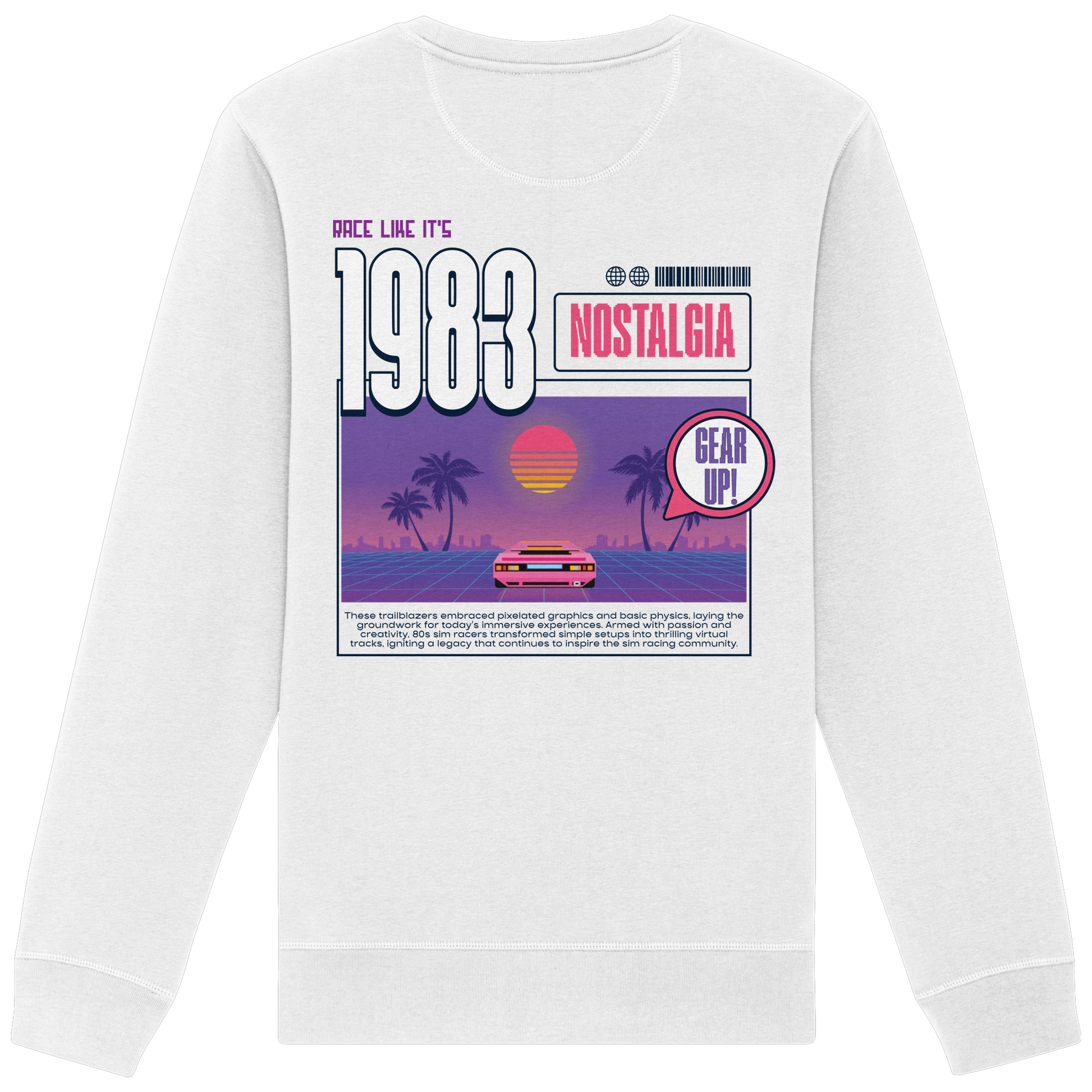 Retro Racer - Crewneck