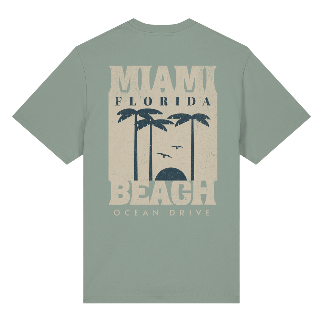 Miami Beach Oversize Shirt - Organic Heavy Shirt
