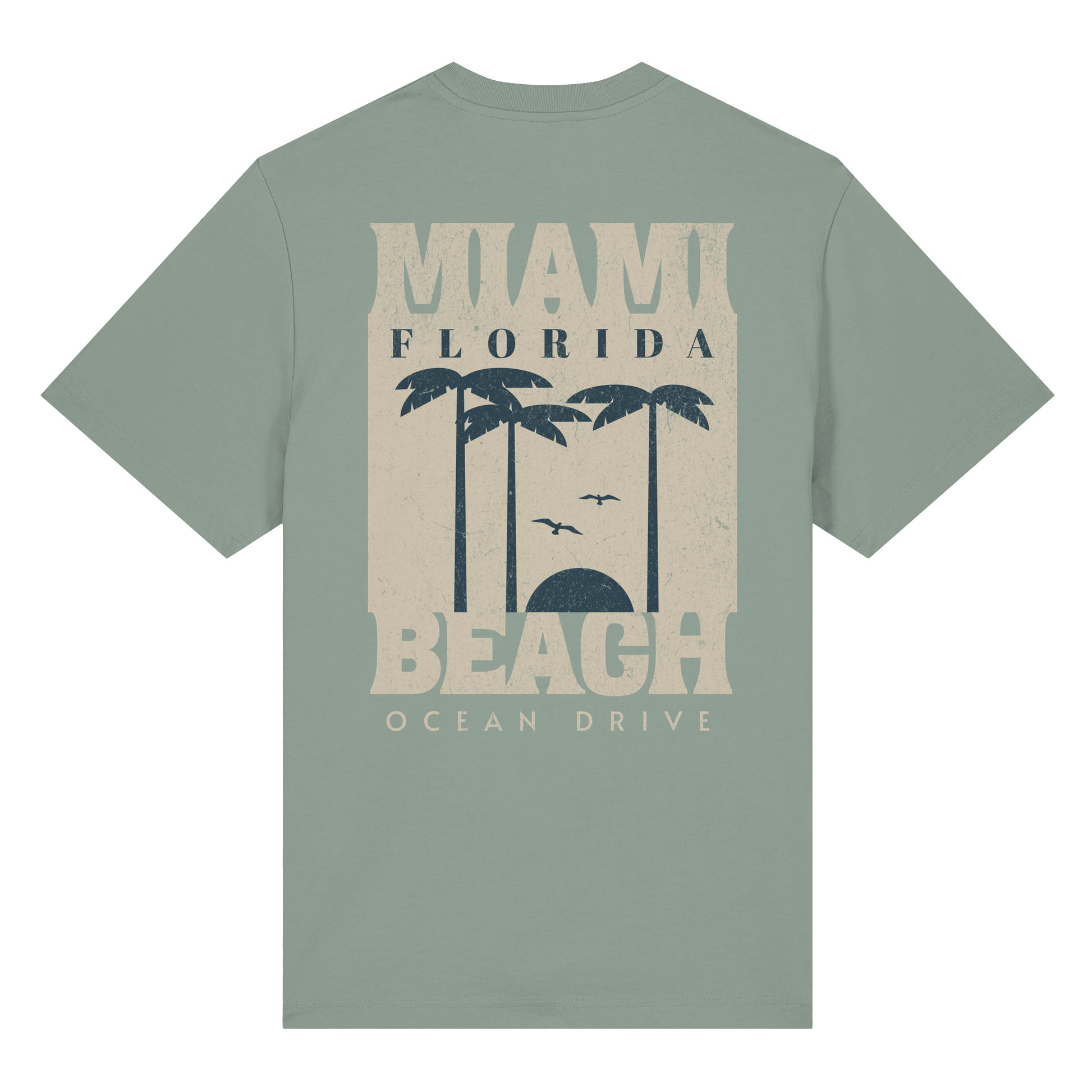 Miami Beach Oversize Shirt - Organic Heavy Shirt