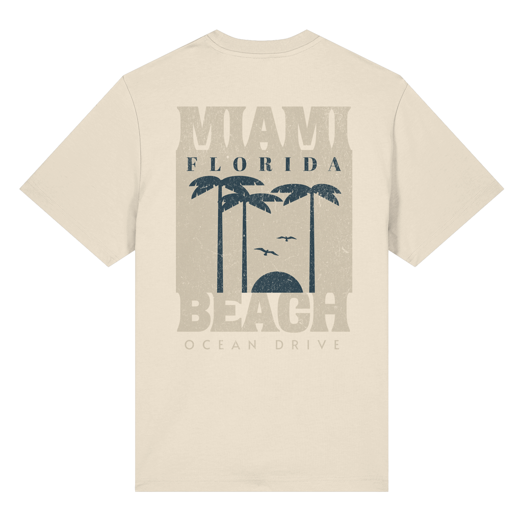 Miami Beach Oversize Shirt - Organic Heavy Shirt