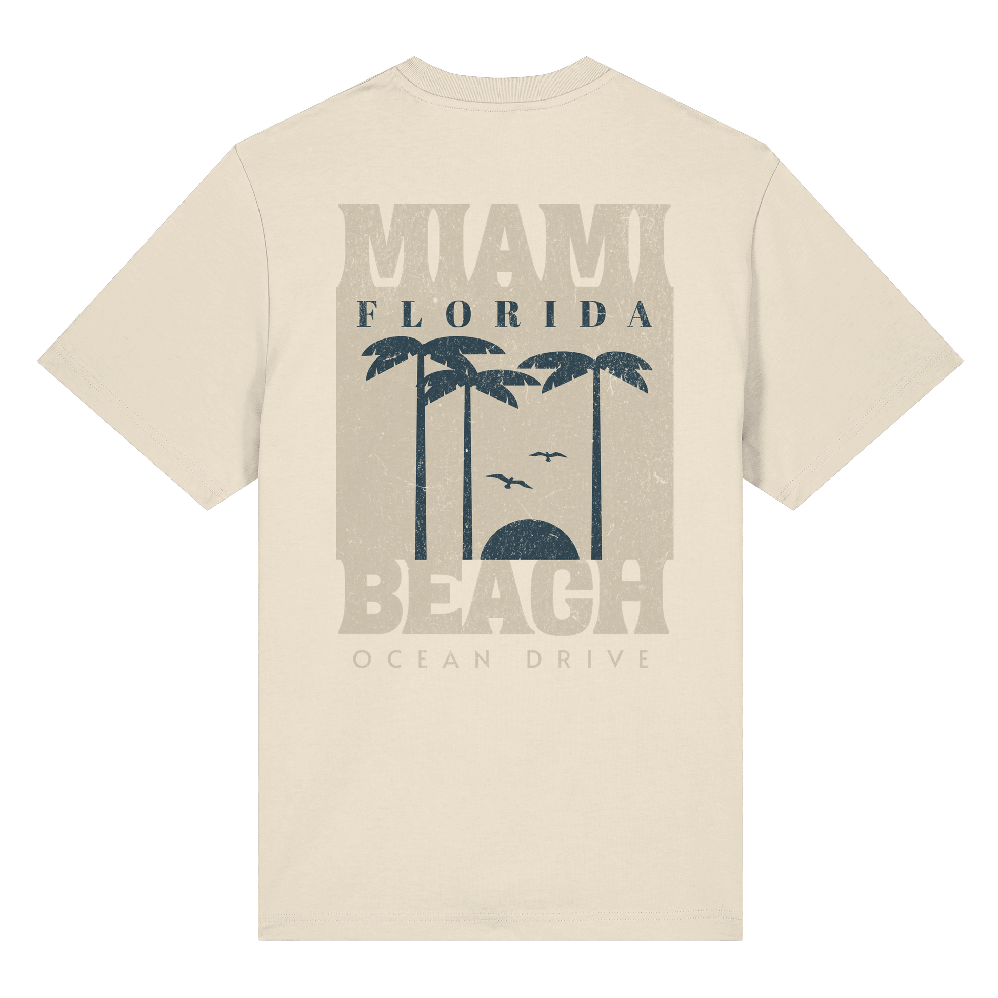 Miami Beach Oversize Shirt - Organic Heavy Shirt