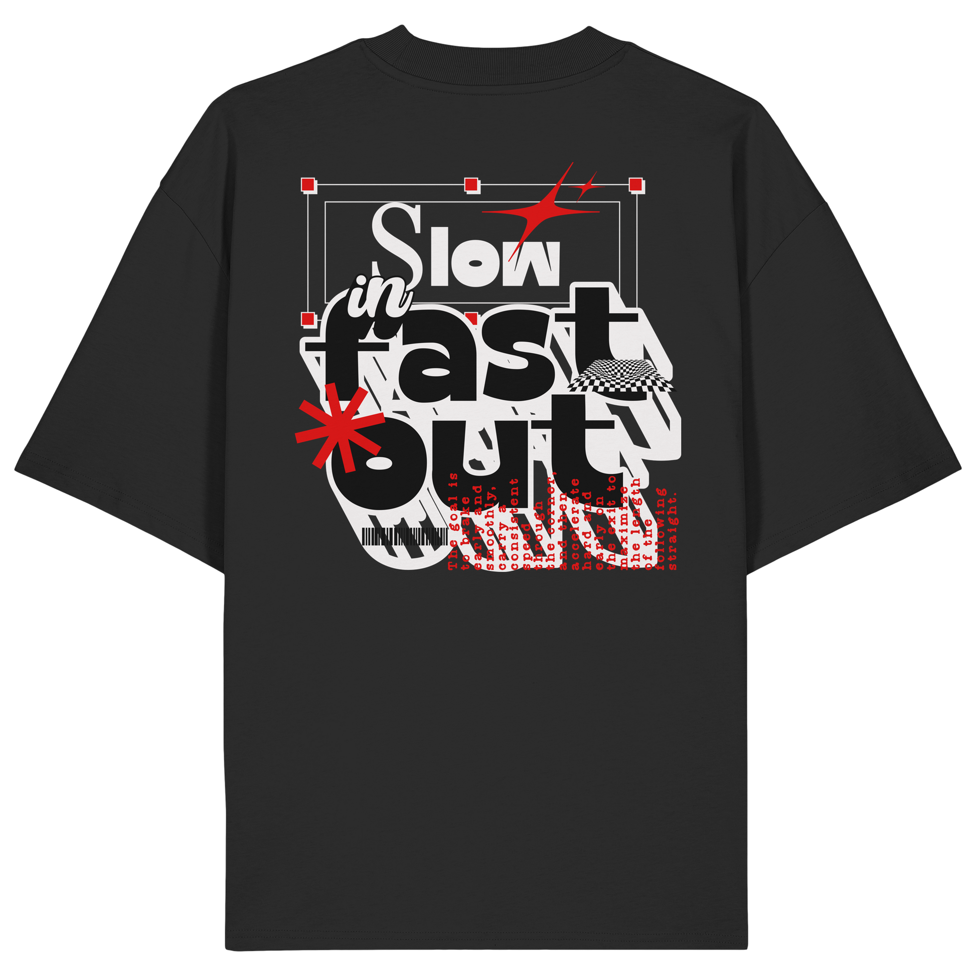 Crew Chief | slow in fast out - Oversize Shirt