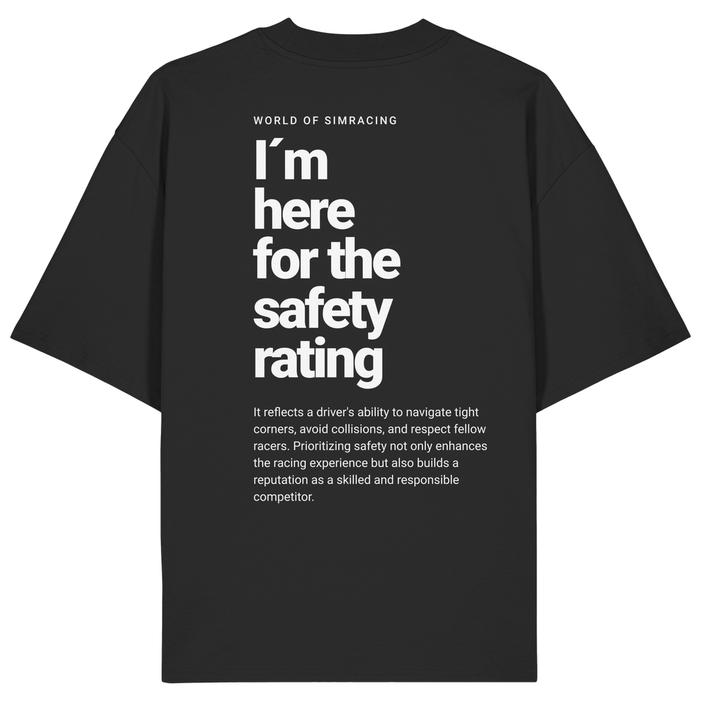 SafetyRating - Oversize Shirt