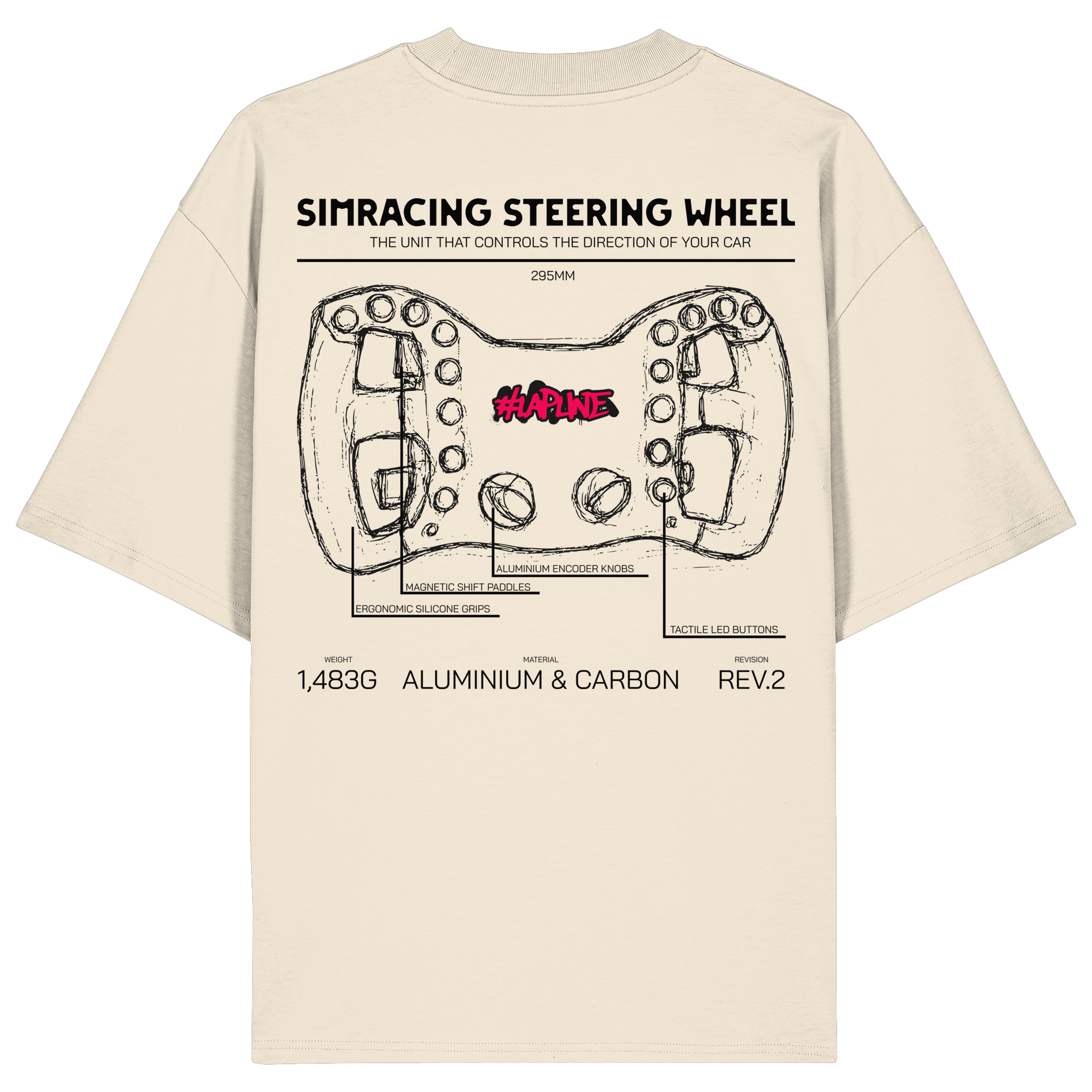 SimGear Steering Wheel - Oversize Shirt