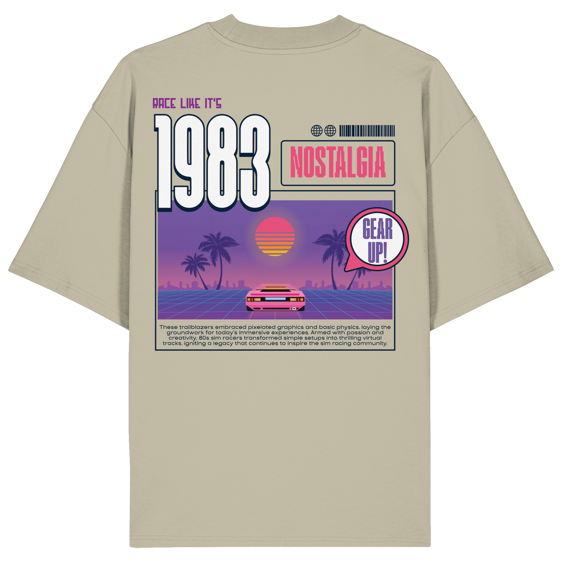 Retro Racer - Oversize Shirt