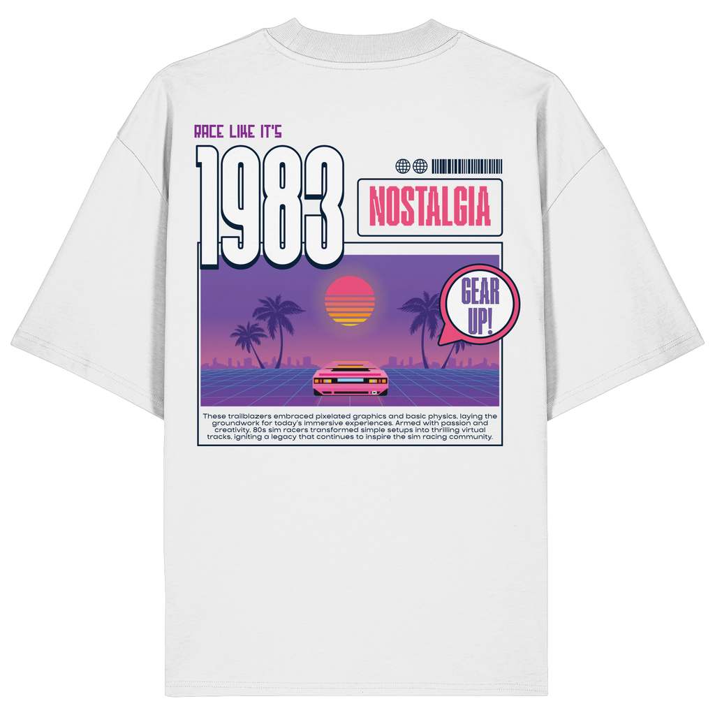 Retro Racer - Oversize Shirt