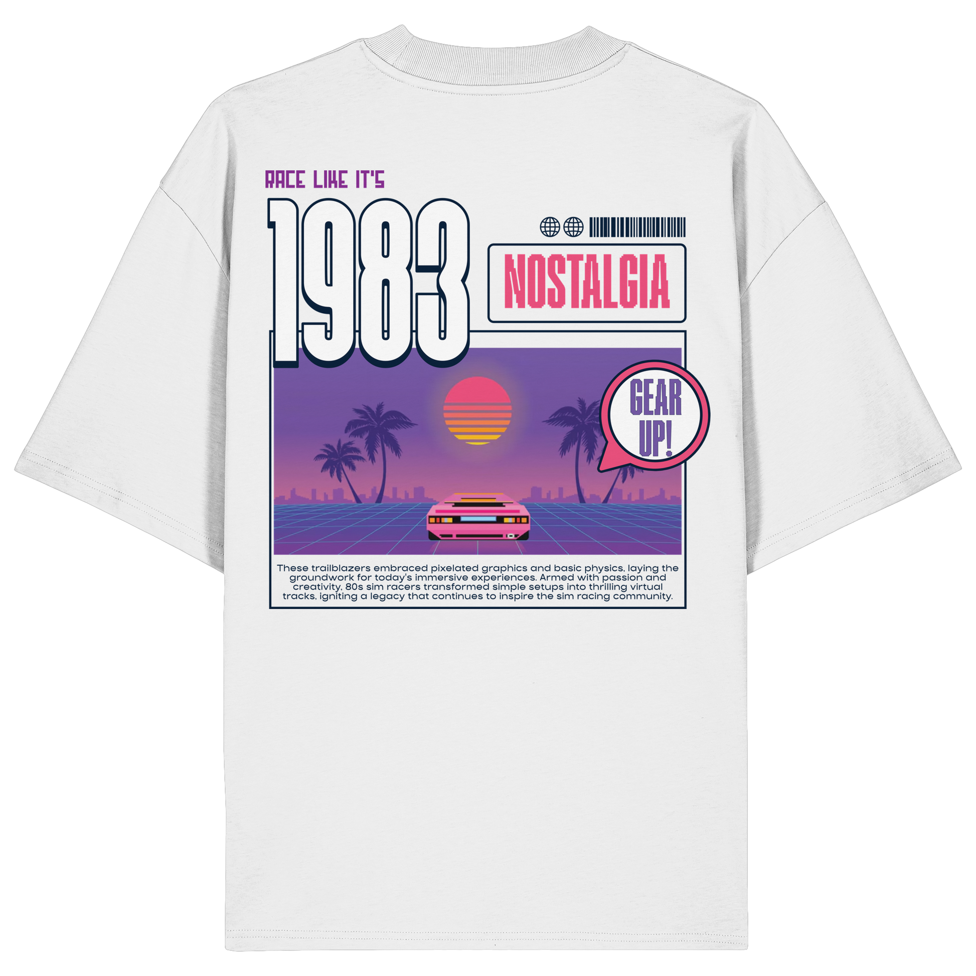 Retro Racer - Oversize Shirt