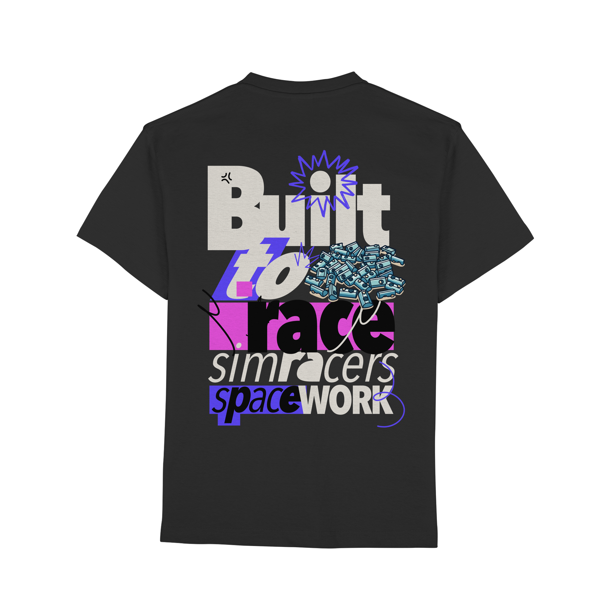 SimRacers WorkSpace - T-Shirt