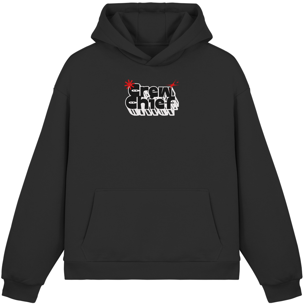 Crew Chief | slow in fast out - Fluffy Boxcut Hoodie