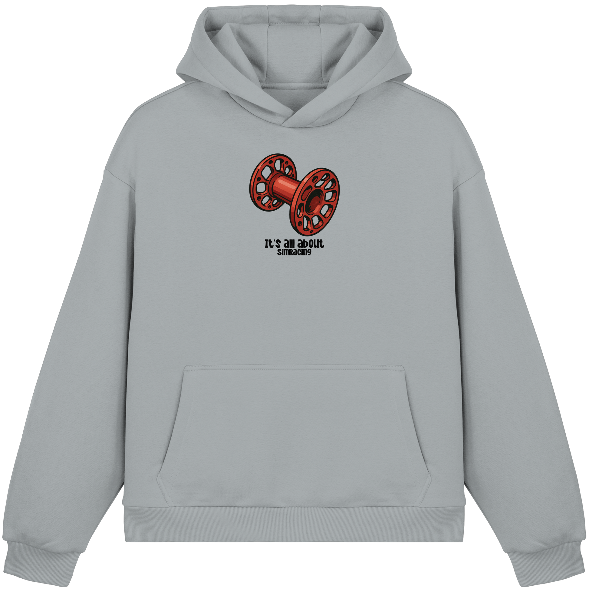 It´s all about SimRacing - Fluffy Boxcut Hoodie