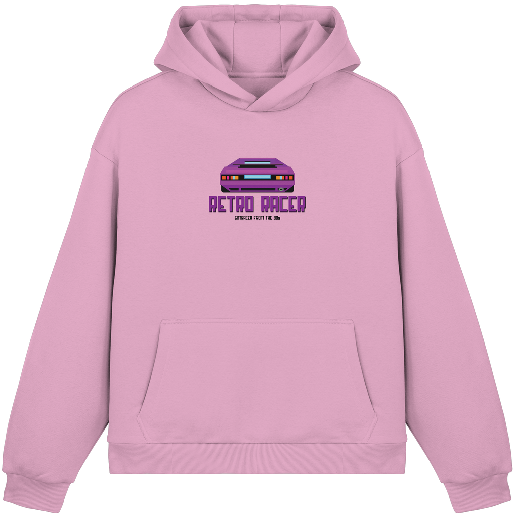 Retro Racer - Fluffy Boxcut Hoodie