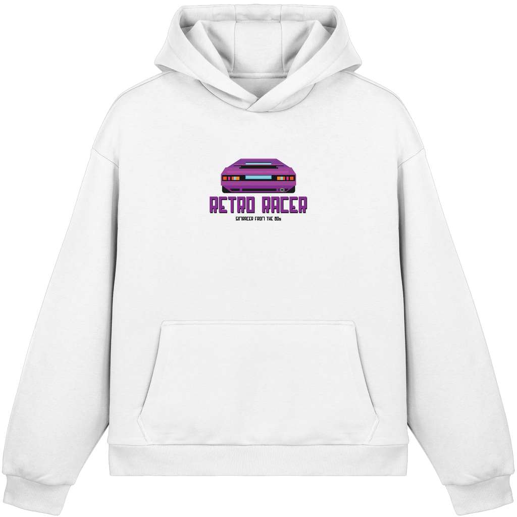Retro Racer - Fluffy Boxcut Hoodie
