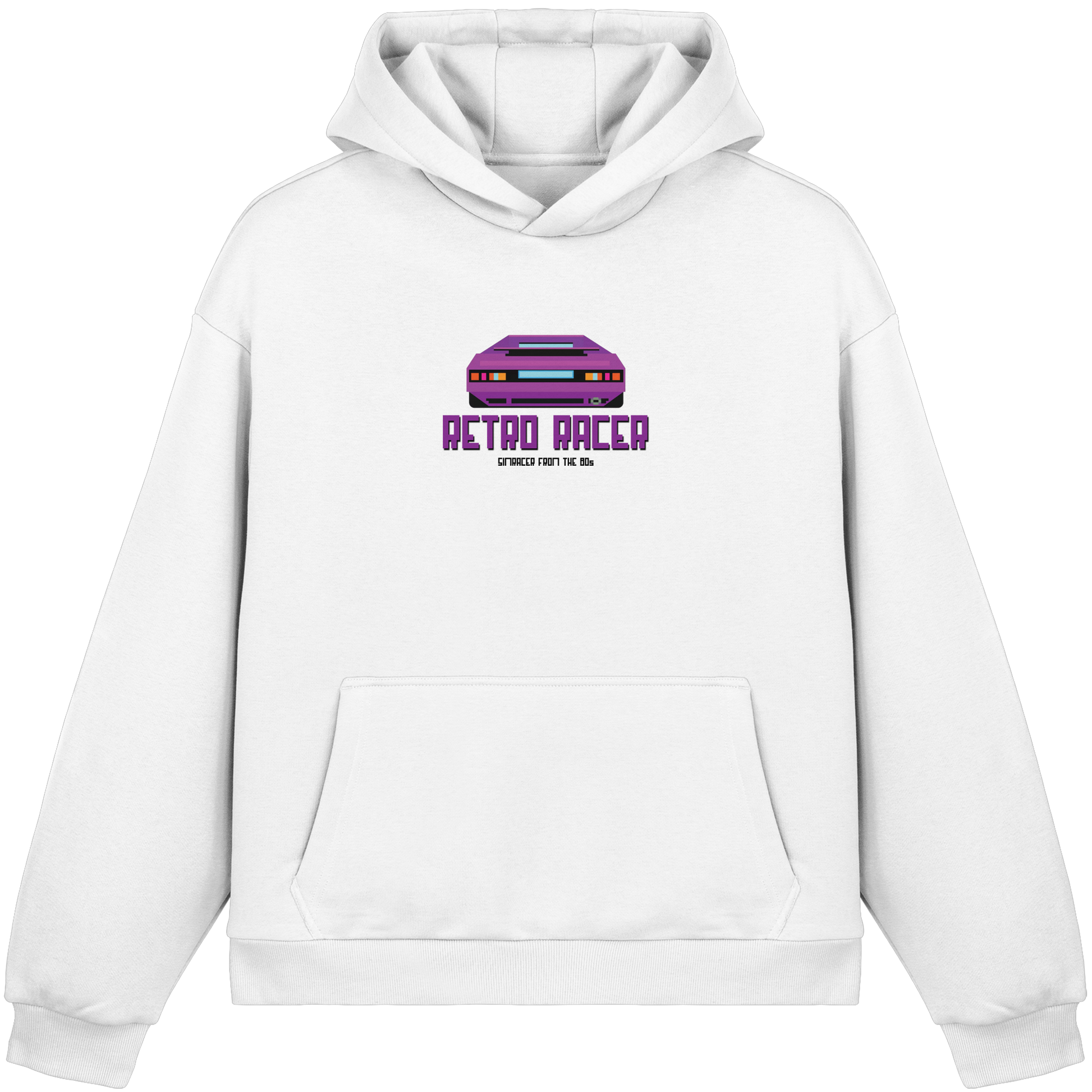 Retro Racer - Fluffy Boxcut Hoodie