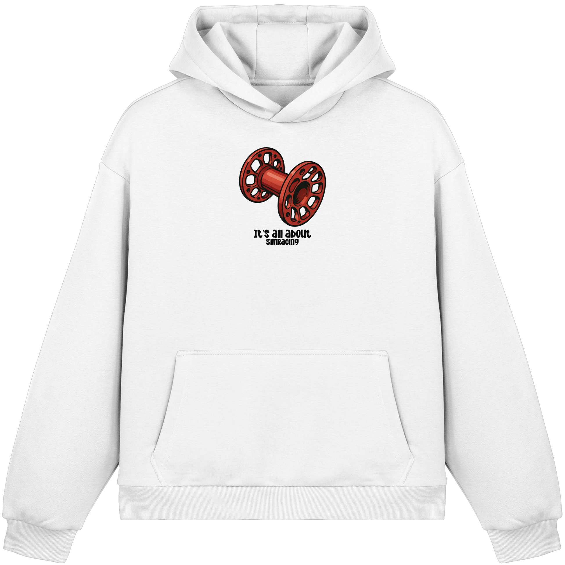 It´s all about SimRacing - Fluffy Boxcut Hoodie