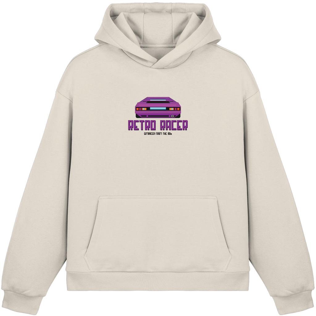 Retro Racer - Fluffy Boxcut Hoodie