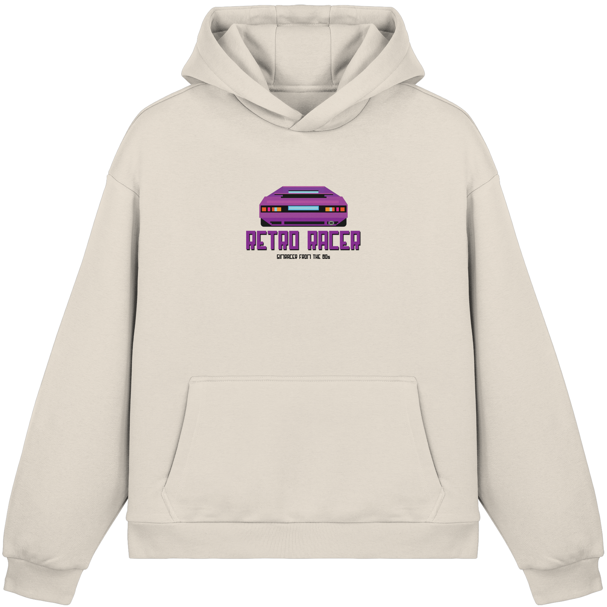 Retro Racer - Fluffy Boxcut Hoodie