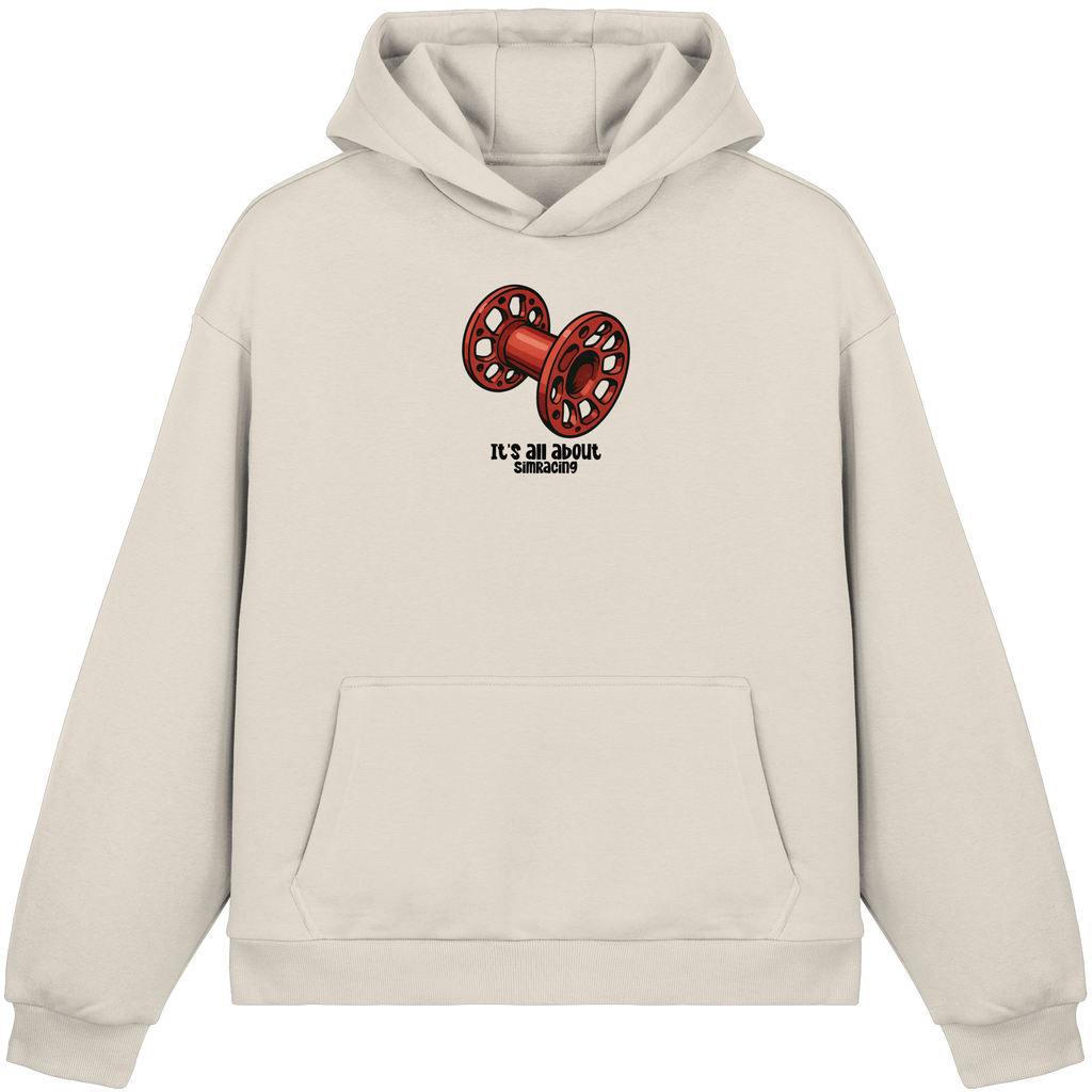 It´s all about SimRacing - Fluffy Boxcut Hoodie