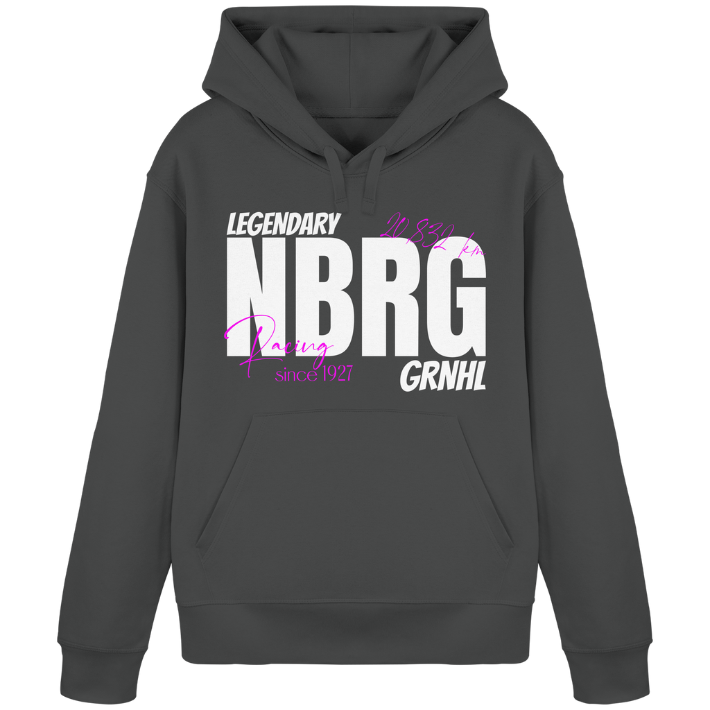 Legendary Nürburgring Racing since 1927 - Organic Basic Hoodie