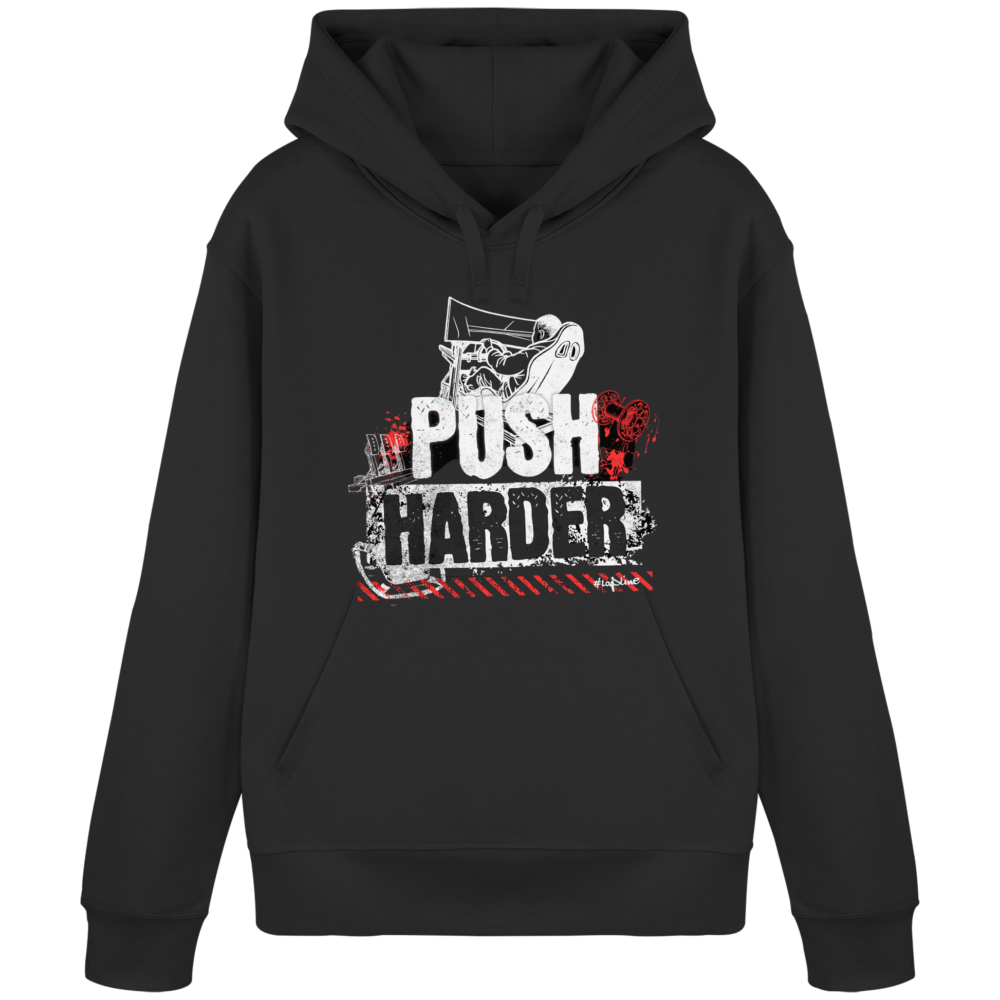 Push-Harder Frontprint Only - Hoodie