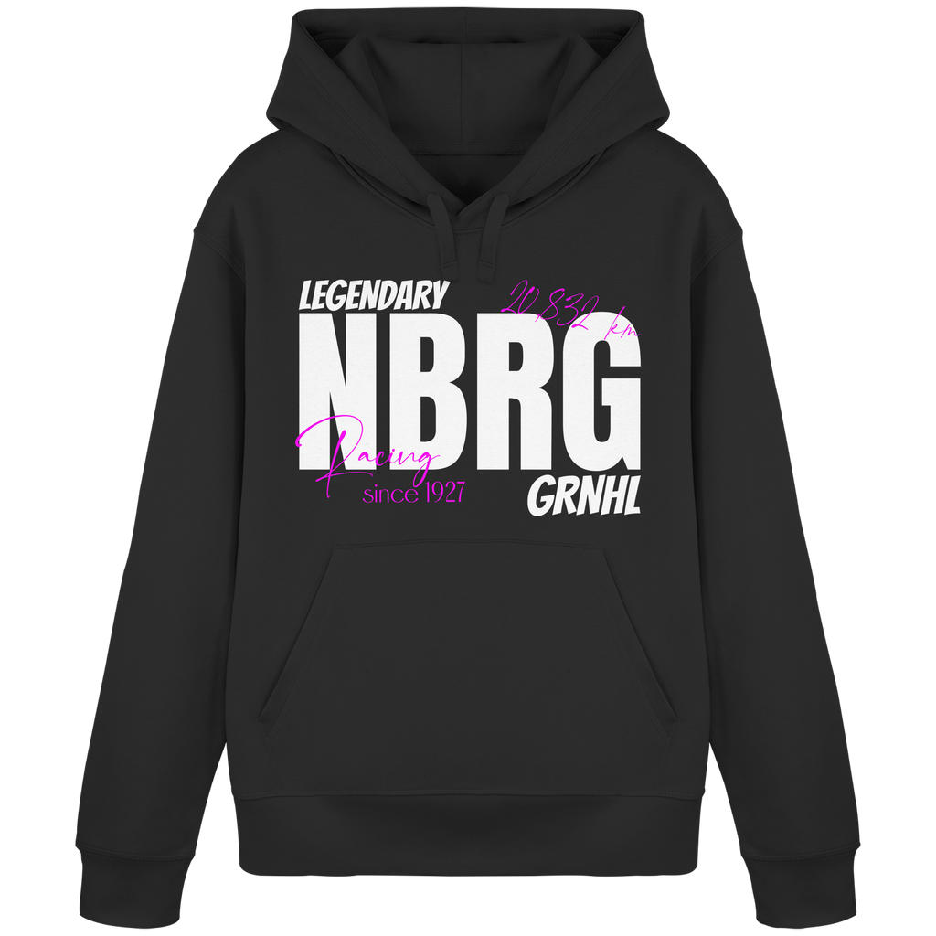 Legendary Nürburgring Racing since 1927 - Organic Basic Hoodie