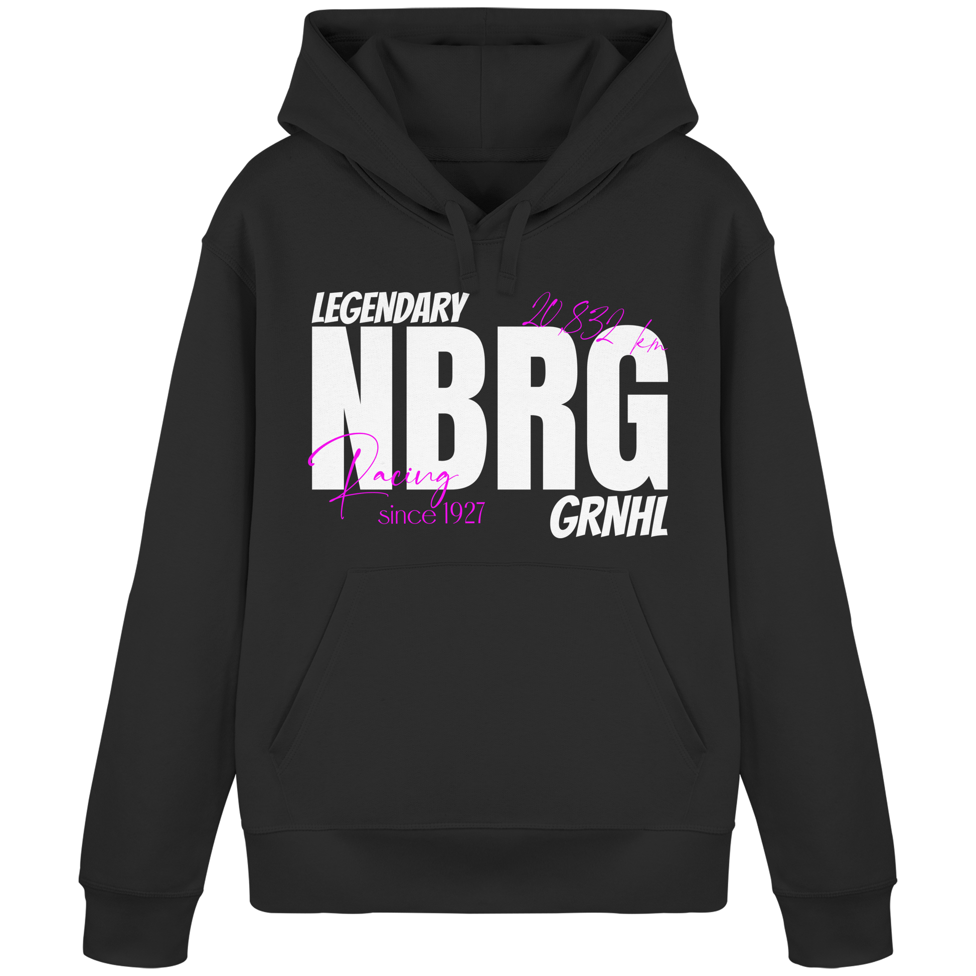 Legendary Nürburgring Racing since 1927 - Organic Basic Hoodie