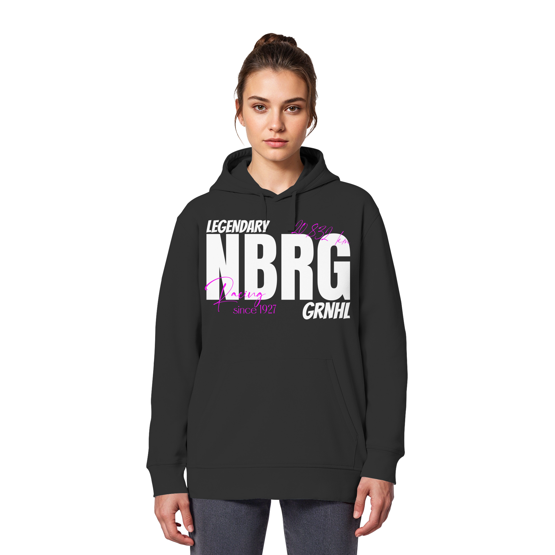 Legendary Nürburgring Racing since 1927 - Organic Basic Hoodie