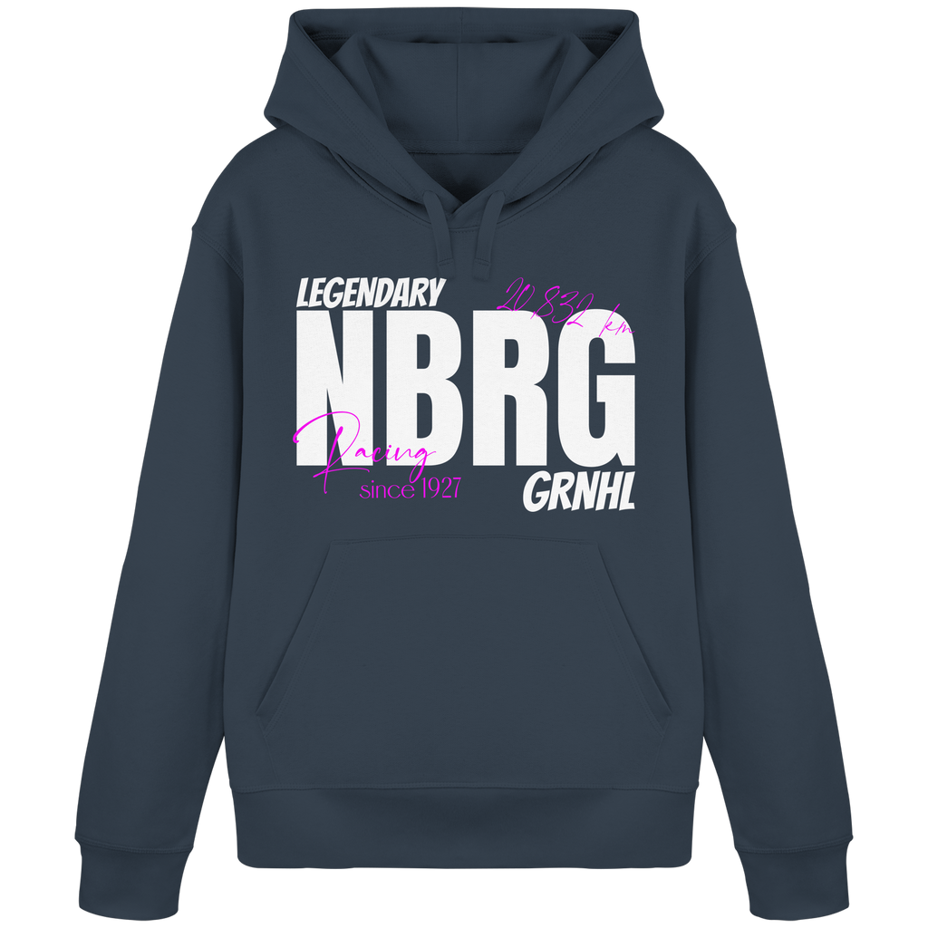 Legendary Nürburgring Racing since 1927 - Organic Basic Hoodie