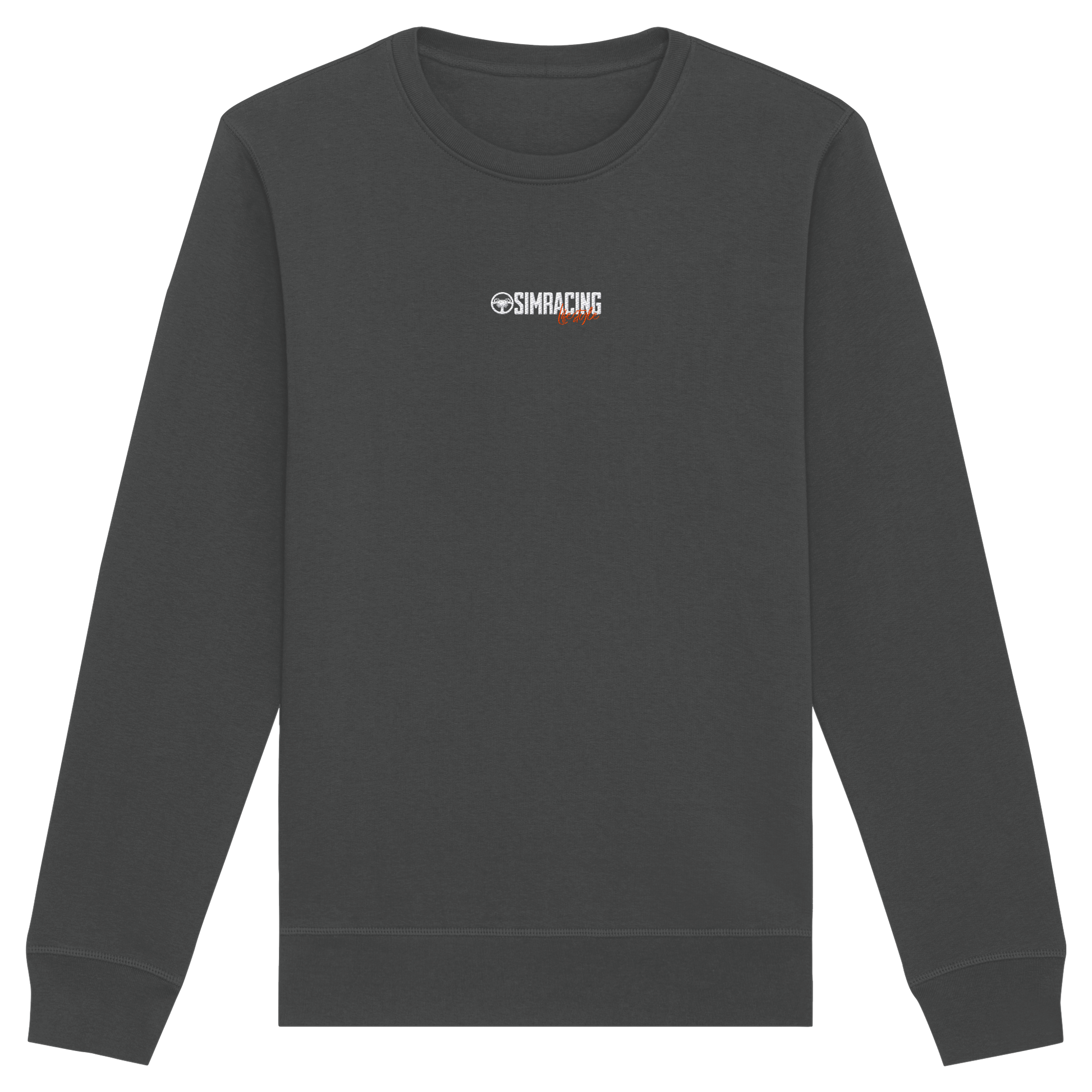Simracing-Lifestyle - Crewneck - Stickmotiv vorne