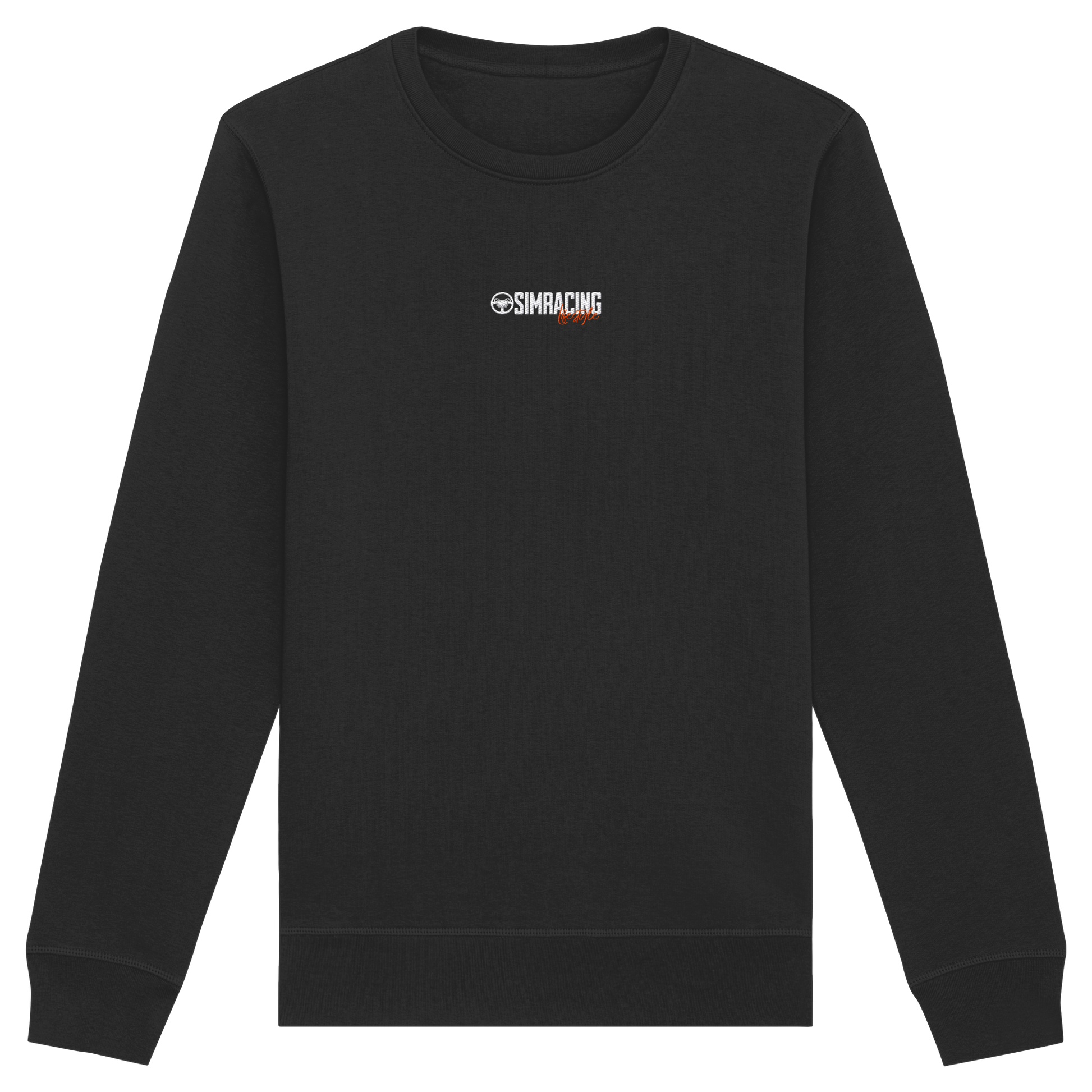 Simracing-Lifestyle - Crewneck - Stickmotiv vorne