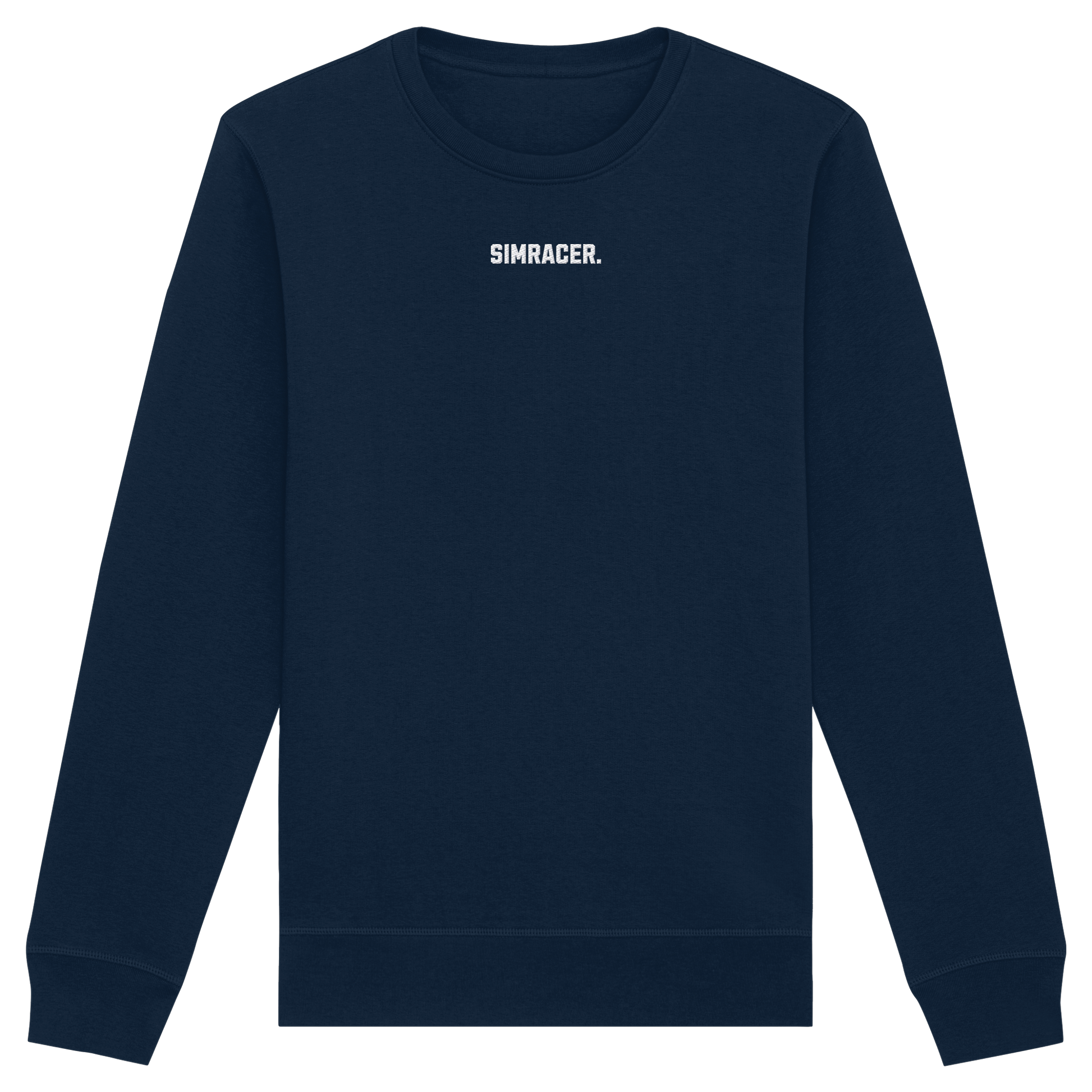Simracer. Basic - Crewneck - Bestickt