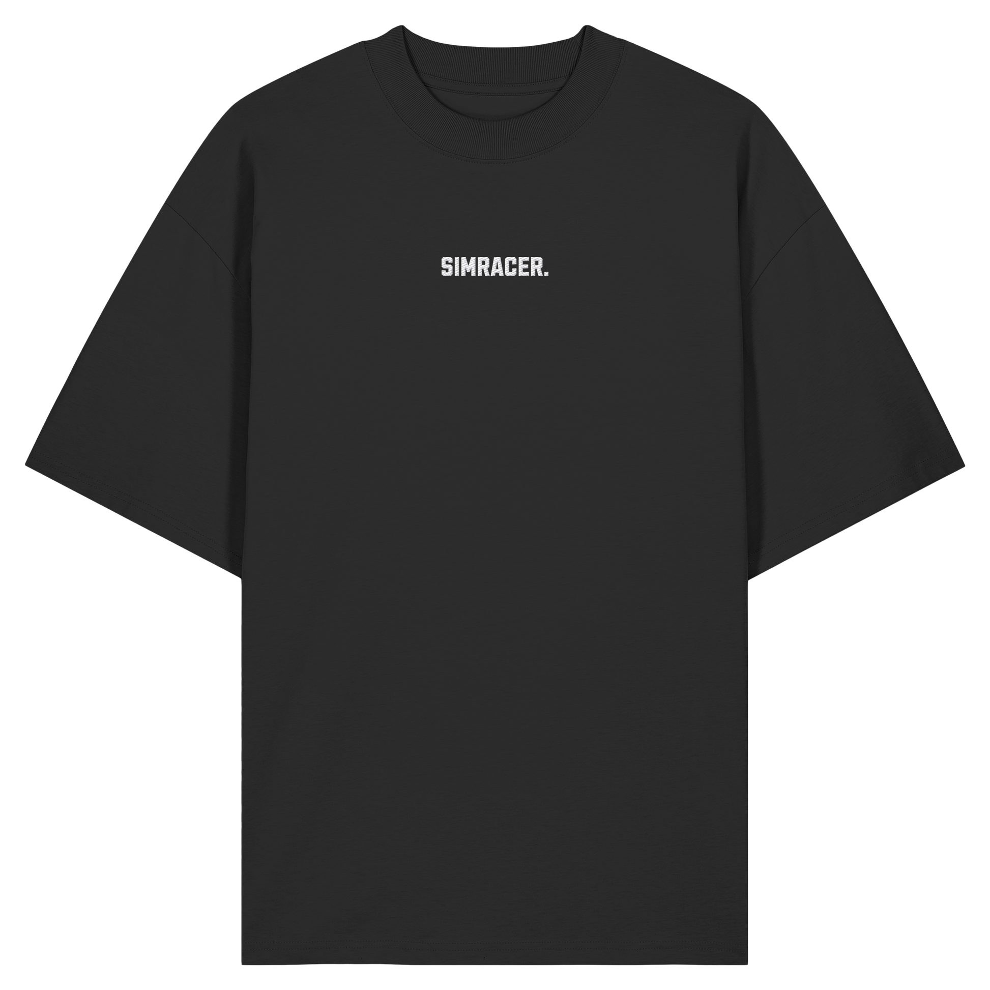 Simracer. Basic - Oversize Shirt - Bestickt