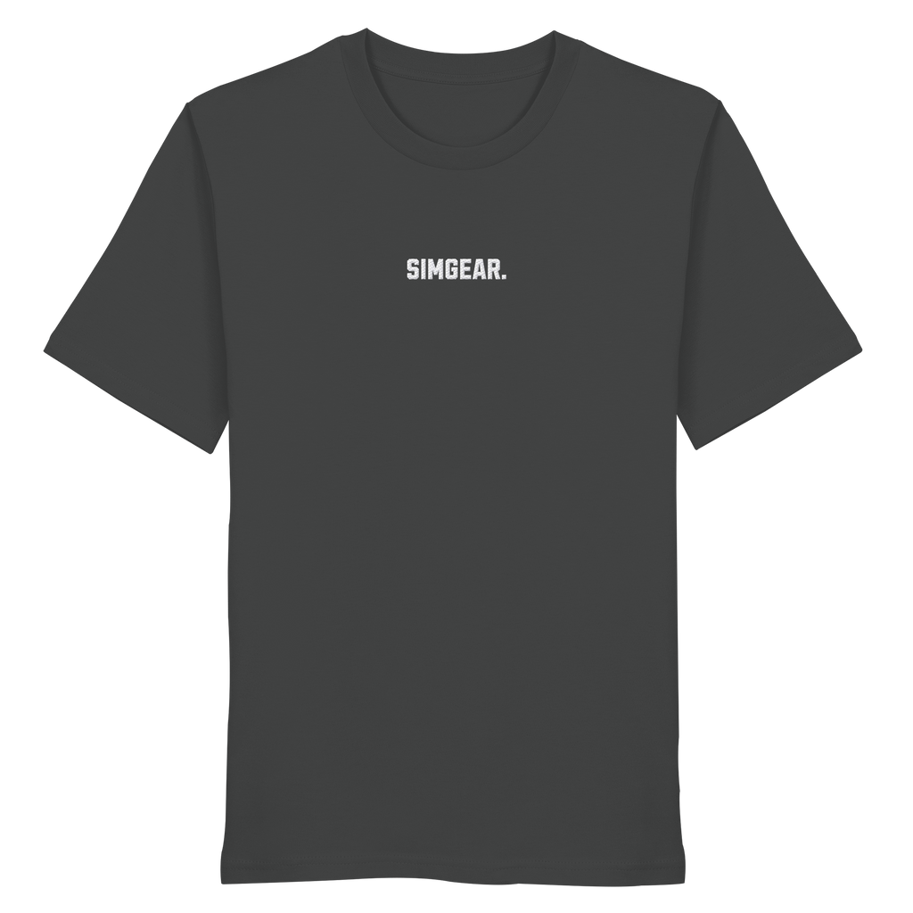 Simgear. T-Shirt mit Stickmotiv