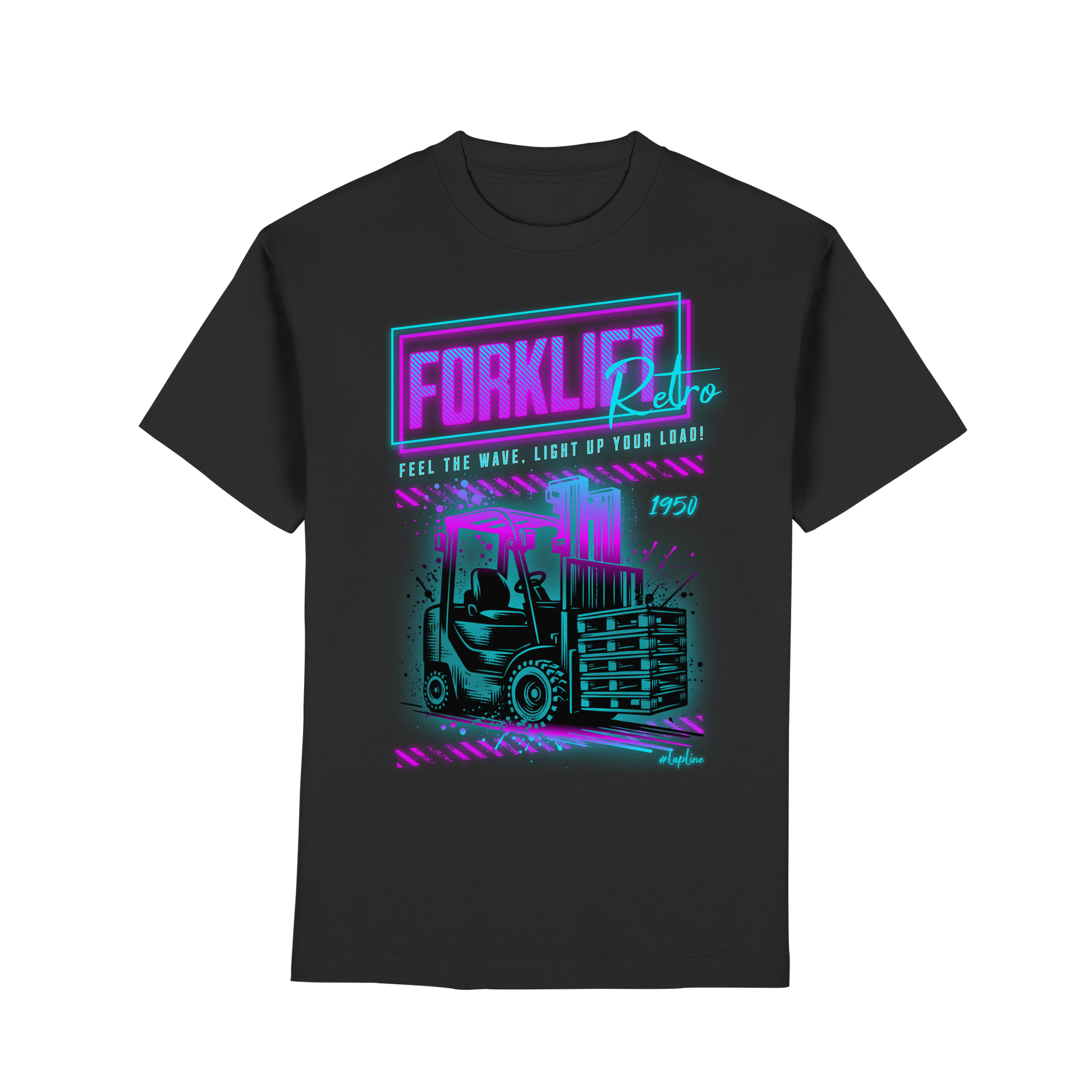 Forklift Gabelstapler Fun-Shirt - Premium T-Shirt