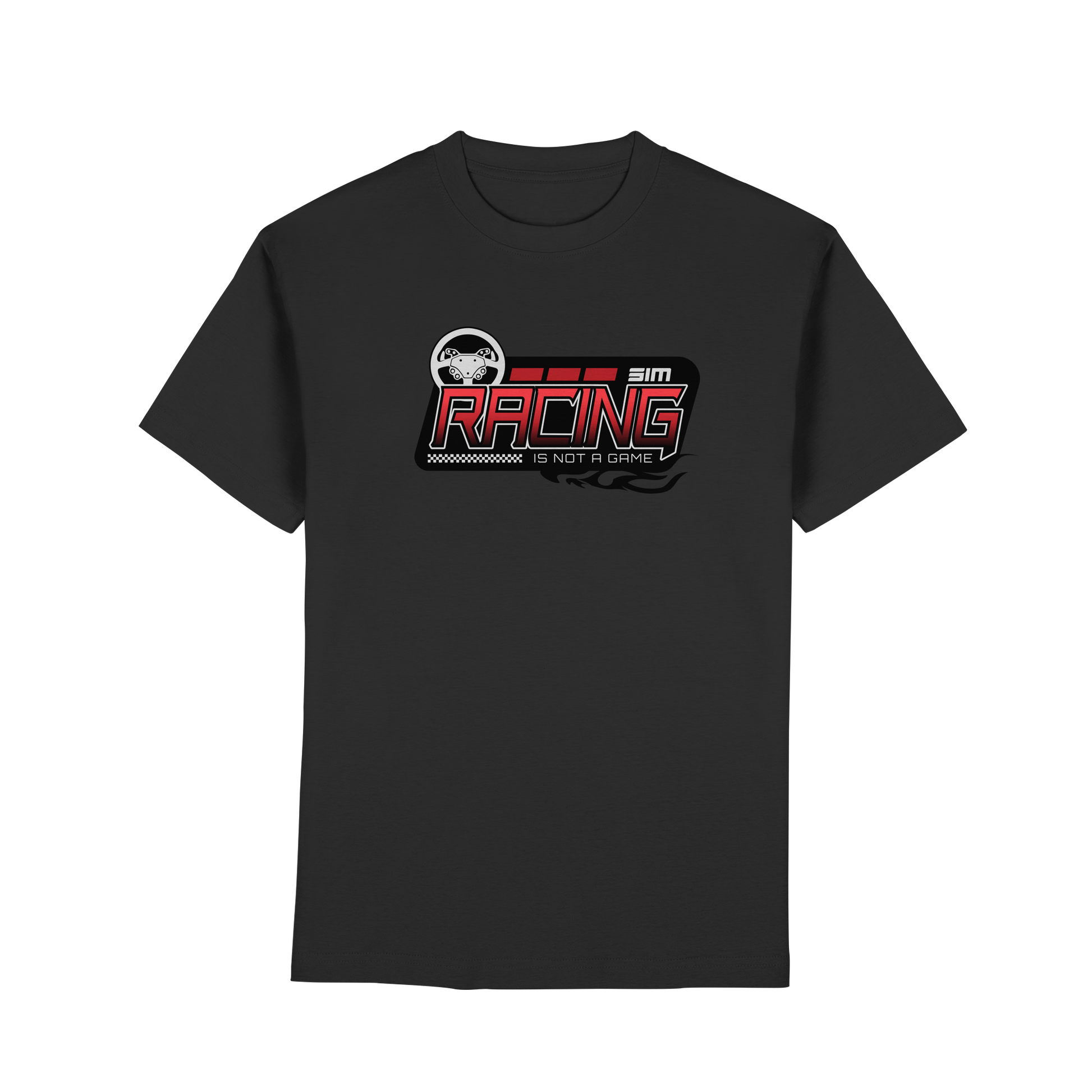 SimRacing is not a Game - Frontprint Only - T-Shirt