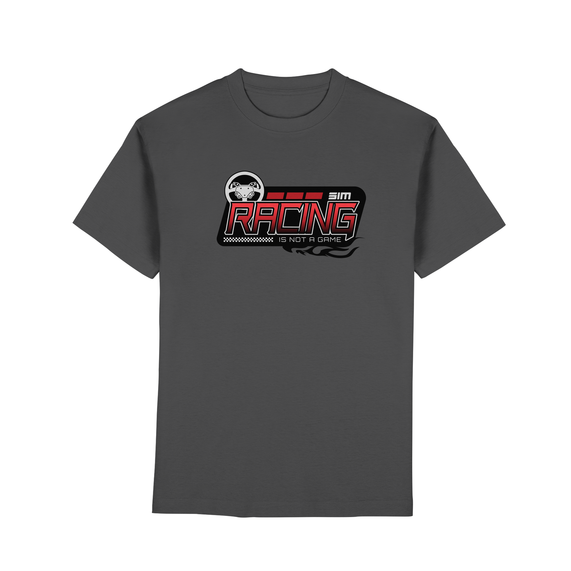 SimRacing is not a Game - Frontprint Only - T-Shirt